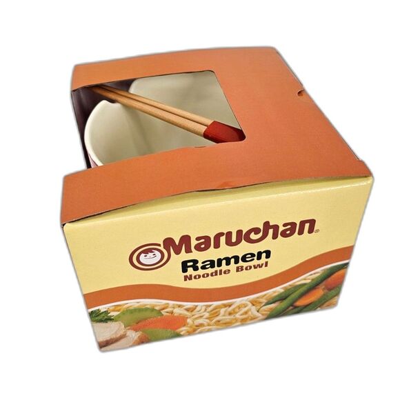 Maruchan NIB Ramen Noodle Bowl with Chopsticks - Picture 4 of 6